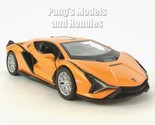 5 inch Lamborghini Sian FKP 37 - 1/40 Scale Diecast Model - Orange - £11.66 GBP