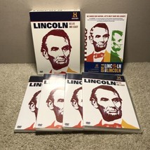 Abraham Lincoln: His Life  Legacy (2009, 4-Disc Set) History Channel 8+ Hours - $8.86