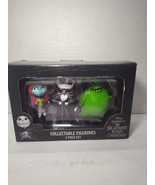 Nightmare Before Christmas Jack Skellington Sally Oogie 3 Figure Set Dis... - $11.87