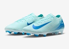 NEW Nike Zoom Vapor 16 Elite FG &#39;Glacier Blue&#39; Cleats FQ1457-400 Men&#39;s S... - £160.21 GBP