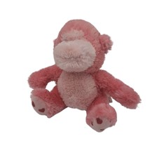 Coby Pink Monkey Russ Berrie Plush Stuffed Animal Toy Hearts Love Valentine - £9.59 GBP
