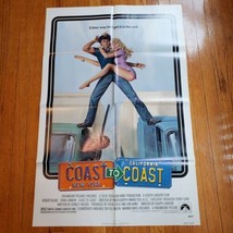 Coast to Coast 1980 Original Vintage Movie Poster One Sheet NSS 800140 - £19.43 GBP