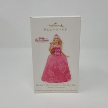 Hallmark Keepsake BARBIE Ornament Princess &amp; The Pop Star 2012 NIB - £15.63 GBP