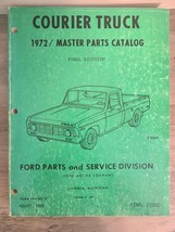 1972 Ford Courier Truck Master Parts Catalog - $57.00