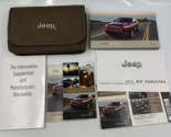 2017 Jeep Cherokee Owners Manual Handbook Set with Case OEM D04B21026 - $67.49