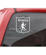 AMERICA DE CALI 6&quot; Vinyl Decal White Car Truck Window STICKER Futbol Soccer - £3.95 GBP