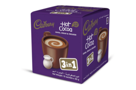 Cadbury Hot Cocoa Powder ( 3 in 1 ) 10 Sachets x 30g - $30.37