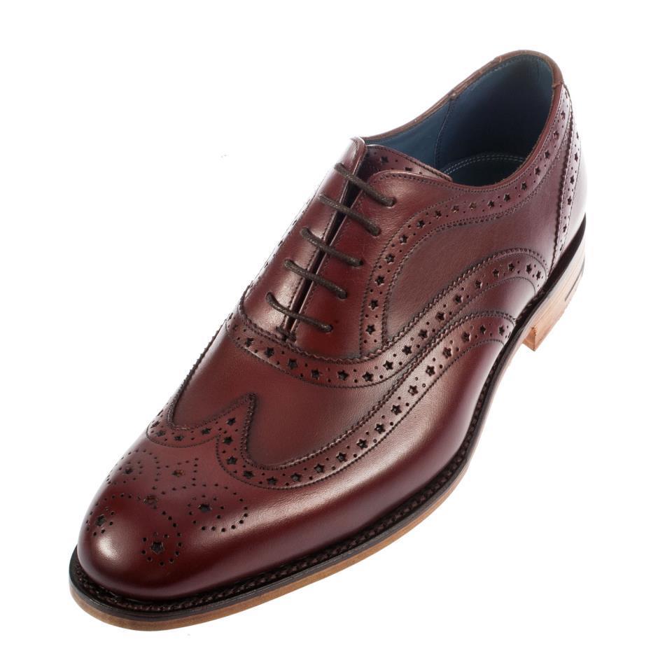 New Handmade men genuine leather wingtip formal shoes Men Brown dress shoes