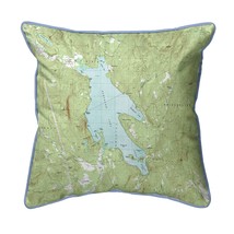 Betsy Drake Newfound Lake, NH Nautical Map Extra Large Zippered Indoor Outdoor - £62.14 GBP