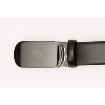 The Marzano Black Color Calfskin Belt image 3