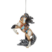 Trail Of Painted Ponies Lakota Ornament~3.2&quot; Tall~Rearing Native American Paint~ - £19.25 GBP
