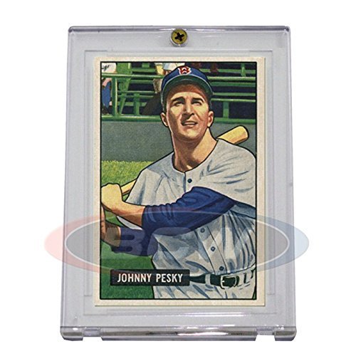 NEW PRO-MOLD 1951-1952 BOWMAN CARD 1-SCREW HOLDER (5 YEAR+ UV)