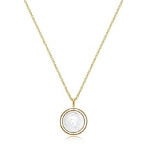 Eklexic Women's Mother Of Pearl Lion Pendant Necklace Size One Size - €104,31 EUR