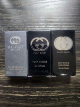 Gucci Guilty Intense Pour Homme 5ml 0.16oz Miniature Trio - $1,900.68 MXN