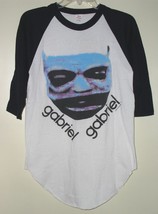 Peter Gabriel Concert Tour Raglan Jersey Shirt Vintage 1982 Single Stitc... - $349.99