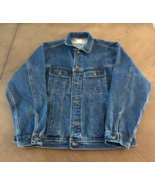 Vintage 90s Wrangler Rugged Wear Denim Trucker Jean Jacket Mens Size XL ... - €32,74 EUR