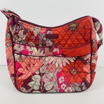 Vera Bradley Bohemian Blooms Floral Crossbody Shoulder Bag Cloth Fabric Purse - £23.72 GBP