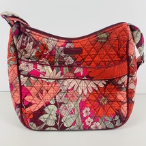 Vera Bradley Bohemian Blooms Floral Crossbody Shoulder Bag Cloth Fabric Purse - £23.79 GBP