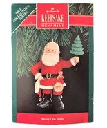 Hallmark Collectors Series 1990 Merry Olde Santa Christmas Ornament in Box - $8.95