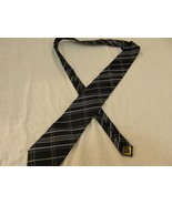 Donald J. Trump Signature Collection 100% Silk Black Purple Tie &amp; Protec... - $724.80 MXN