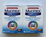 Maximum Strength Mucinex Fast Max Cold &amp; Flu Liquid Gels, 16ct, EXP 08/2... - £11.71 GBP