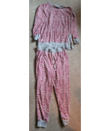 Women&#39;s 2Pc Simply Southern X Large Pajamas Giraffe Print Warm Cozy Nice - $21.82 CAD