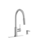 New Open Box Paulina Single-Handle Pull-Down Kitchen Faucet w/ Soap Disp... - $918.52 MXN