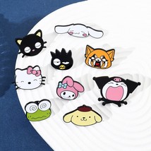 US SELLER- Lot Of 9 Sanrio Hello Kitty &amp; Pin Enamel Lapel Brooch Cat Anime - £22.57 GBP