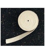 1&quot; Flat Cotton Wick USA 15 foot roll Oil Lamp Wick and Lanterns Wick New - £15.01 GBP