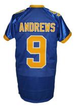Archie Andrews #9 Riverdale High School Men Football Jersey Blue Any Size image 5