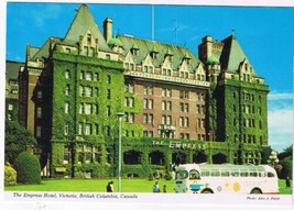 British Columbia BC Postcard Victoria Empress Hotel - £1.74 GBP