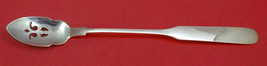 Old English Tipt By Gorham Sterling Olive Spoon Pierced Long 7 1/4" Custom - £61.52 GBP