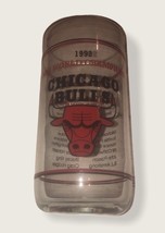 Chicago Bulls 1992 NBA World Champions Collectible Roster Glass Jordan &amp;... - $214.78 MXN