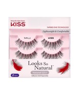 KISS Looks So Natural False Eyelashes Double Pack, Lightweight &amp; Comfort... - $15.15 CAD