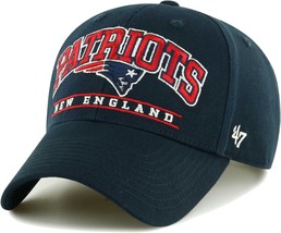 New England Patriots NFL &#39;47 MVP Fletcher Blue Hat Cap Adult Men&#39;s Adjustable - £19.97 GBP