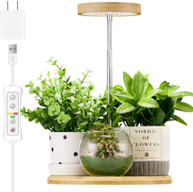 Plant Grow Light for Indoor Plant,Bamboo Mini LED Grow Light Garden - $29.21