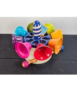 Battat B. New W/ Tags! Musical Bells Carousel 9&quot; Clear Tones with Mallet - $128.65