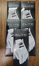 NEW Maxfli Men&#39;s LEFT ML Elite Golf Gloves (5 pack) PREMIUM LEATHER CABR... - £25.08 GBP