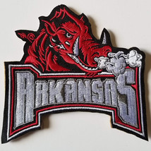 University of Arkansas Razorbacks Embroidered Patch Sew-on, Iron-on, Pee... - £7.79 GBP+