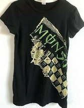 Original Monster Energy Ladies Side Print Long Tee Shirt Size Medium (20... - £15.63 GBP