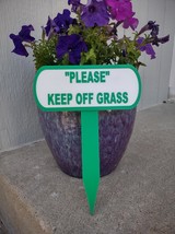 Please Keep off Grass Yard Sign - $186.18 MXN