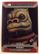 2015 Topps Star Wars Chrome Perspectives Jedi vs. Sith # 47-S Bossk - £3.15 GBP