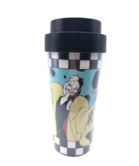 Cruella De Vil Thermal Travel Cup Mug 101 Dalmatians Vtg UNUSED Disney Rare - $21.55