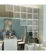 12 PCS Hanging Room Divider PVC Screen Panel for Decorating Living Dinin... - $52.97