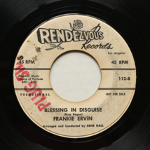 Frankie Ervin - The Story / Blessing In Disguise -PROMO -45 rpm Vinyl 7&quot; Single - £54.36 GBP