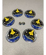2007 Nasa Space Shuttle Discovery STS-120 Stickers Pins Lot Melroy Tani KG - €12,67 EUR