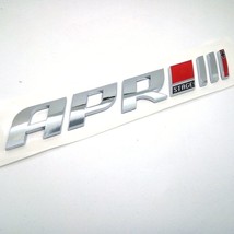 Wholes10 Pcs  ABS APR STAGE 1+ 2+ 3+ Racing Car Emblem  APR GE 1 2 3 Plus 3D Car - £135.86 GBP