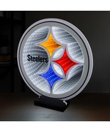Pittsburgh Steelers NFL 3D LED Infinity Logo Light 13&quot; H - $1,527.69 MXN