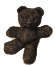 RARE Vintage Bantam Teddy Bear Plush Dark Brown Stuffed Animal Toy 17in. VHTF - £79.13 GBP