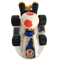 Nintendo Toy Race Car 2014 Super Mario Cart Toad Character Mushroom McDonalds - £3.18 GBP